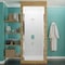 Anzzi Lancer 29" x 72" Semi-Frameless Shower Door in Polished Chrome SD-AZ051-02CH - alternate 3